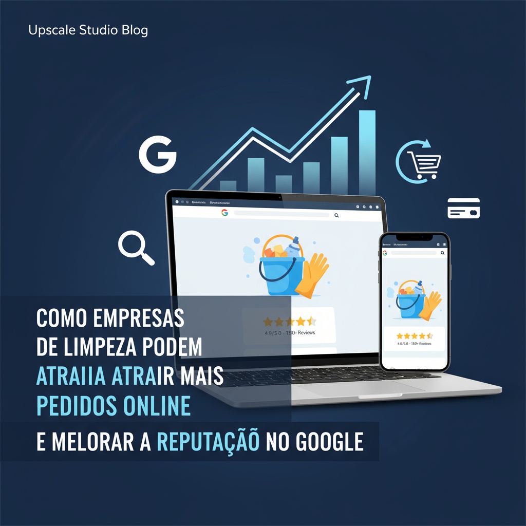 Como Empresas de Limpeza Podem Atrair Mais Pedidos Online e Melhorar a Reputação no Google