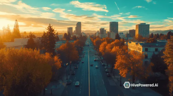the view of old sacramento