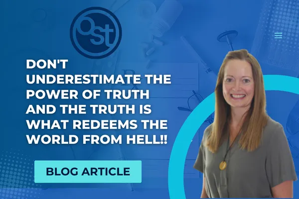 Don't underestimate the power of truth and the truth is what redeems the world from hell!!