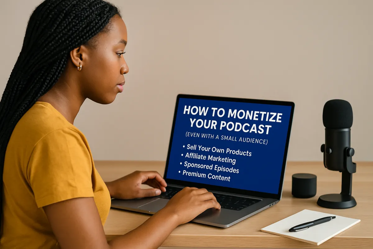 How to Monetize Your Podcast (Even With a Small Audience)