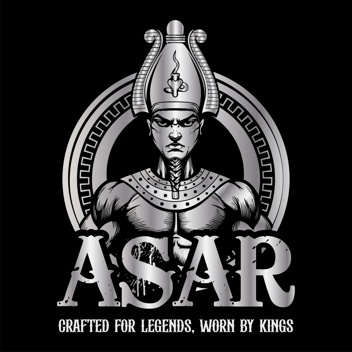 Black men with beard and fade