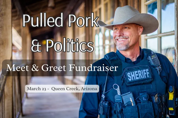 Public Event to meet Sheriff Mark Lamb in Queen Creek Arizona