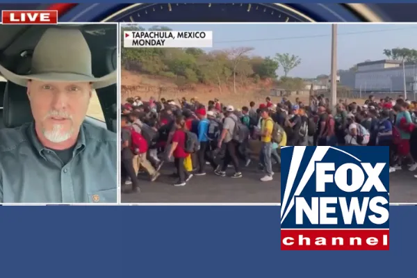 Sheriff Mark Lamb on Fox News discussing illegal immigrants 