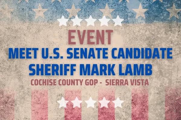 Meet Sheriff Mark Lamb, candidate for the U.S. Senate in Sierra Vista Arizona