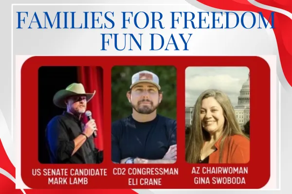 Sheriff Mark Lamb Families for Freedom Event