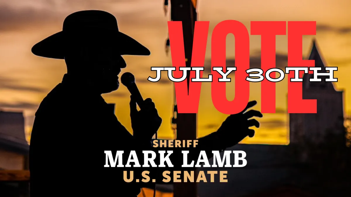 U.S. Senate Candidate Sheriff Mark Lamb