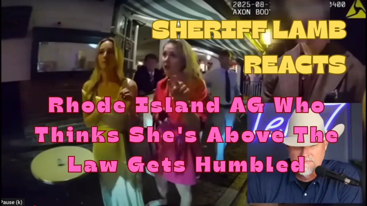 Sheriff Lamb Reacts to Arrest of Rhode Island AG Arrest