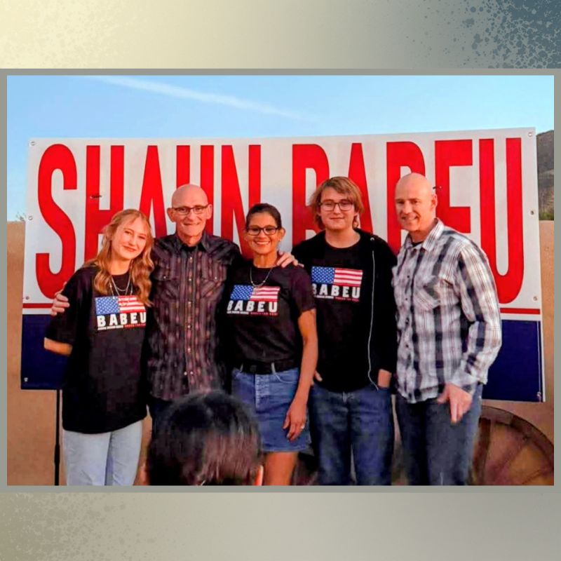 Judge Shaun Babeu and family