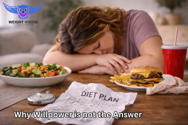 Why Willpower is not the Answer - Weight Wisdom, Achieve & Sustain Your Ideal Weight