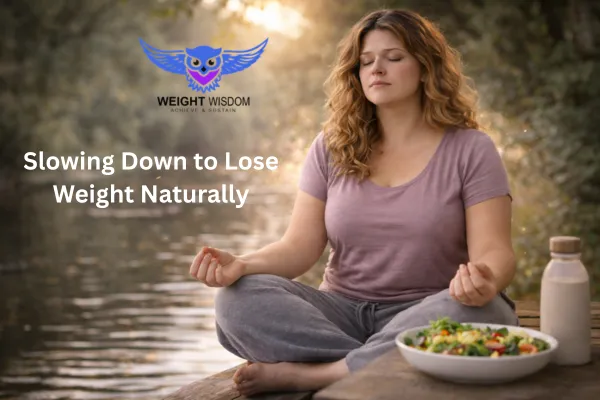 Slowing Down to Lose Weight Naturally - Weight Wisdom, Achieve & Sustain Your Ideal Weight