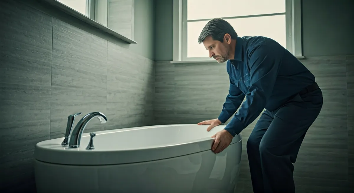 Is Your Fiberglass Tub Cracking, Flexing, or Moving? Here’s What You Can Do Photo