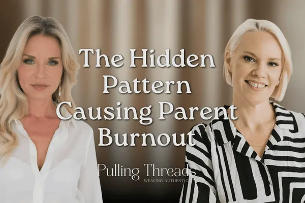podcast of two therapists talking about parental burnout