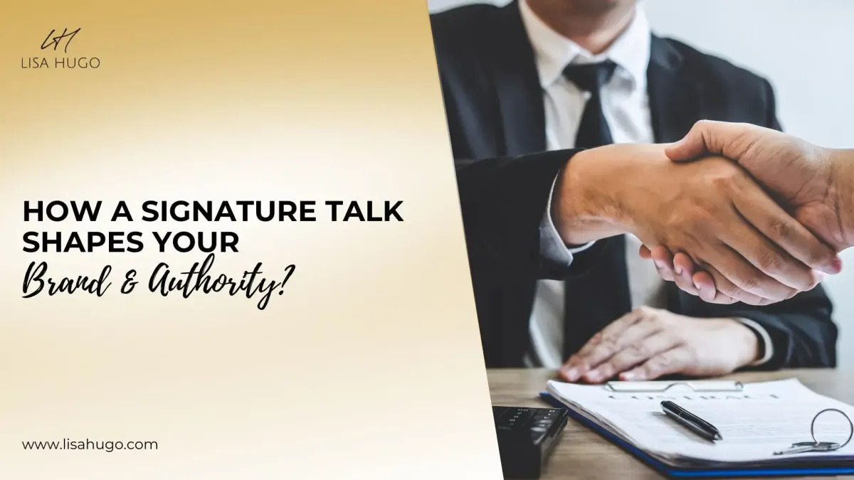 How signature talk shapes your brand & authority?