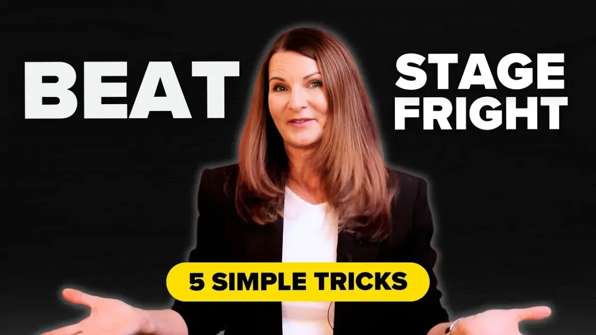 Conquer Stage Fright: 5 Simple Tips To Speak With Confidence