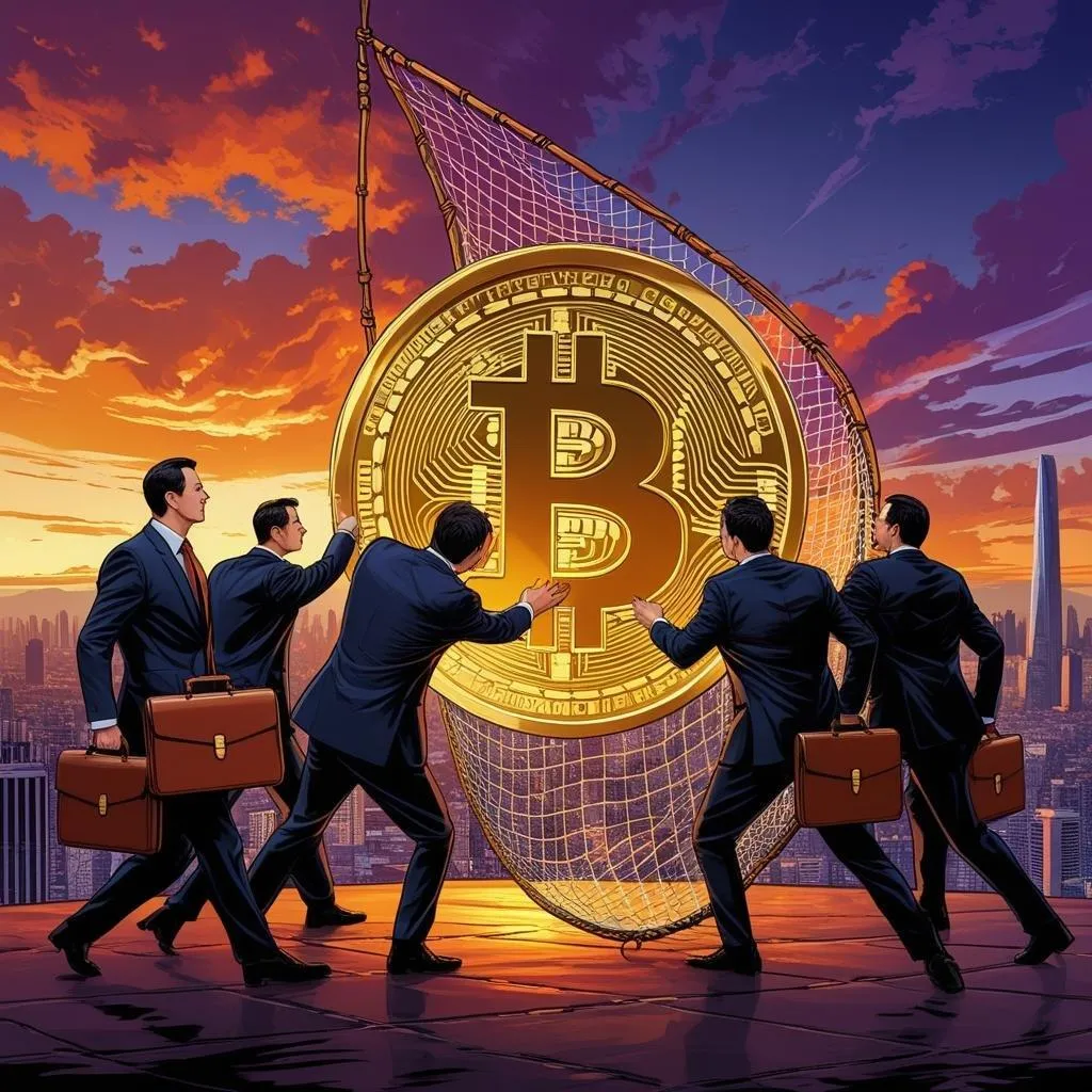 Wallstreet goons attempt to capture Bitcoin