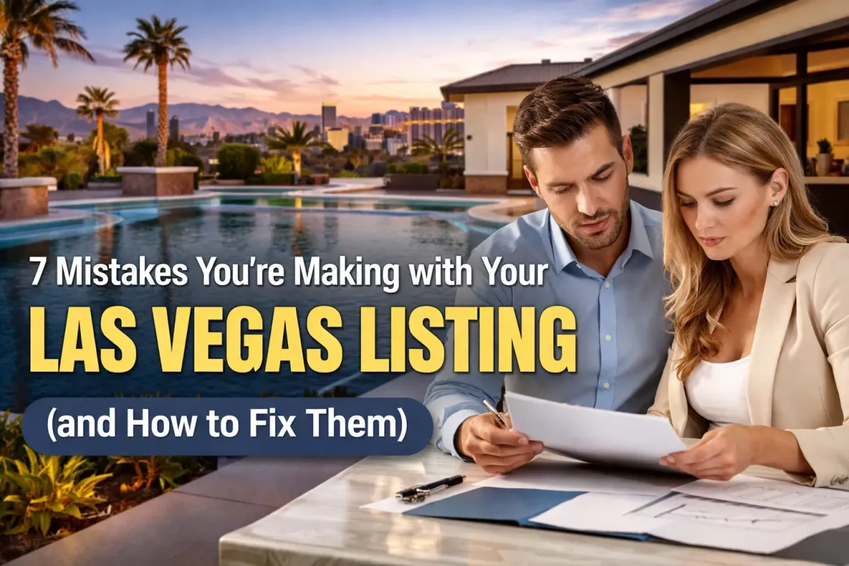 7 Critical Mistakes Killing Your Las Vegas Home Sale