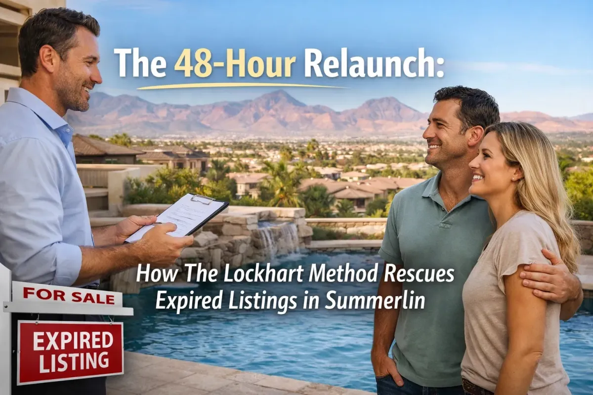 Rescue Your Expired Summerlin Listing | The Lockhart Method™ Las Vegas