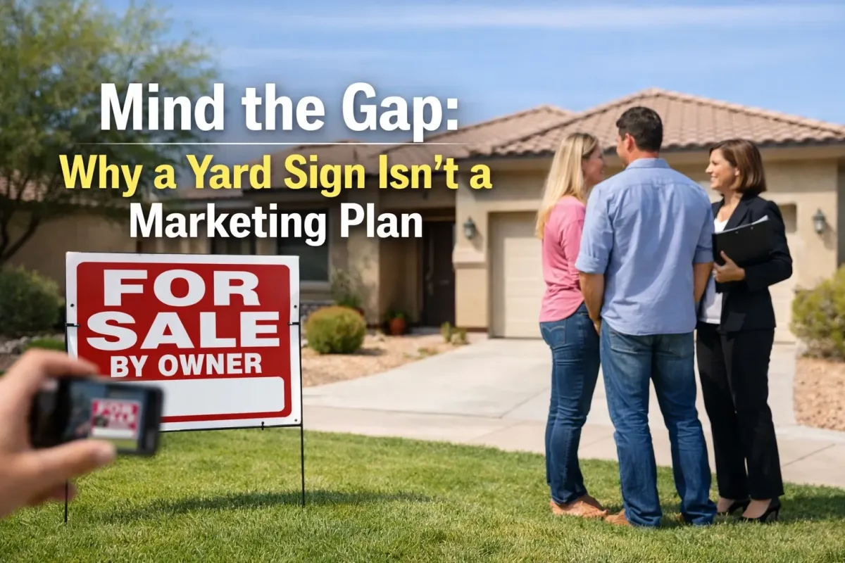 Mind the Gap: Why a Yard Sign Isn't a Marketing Plan