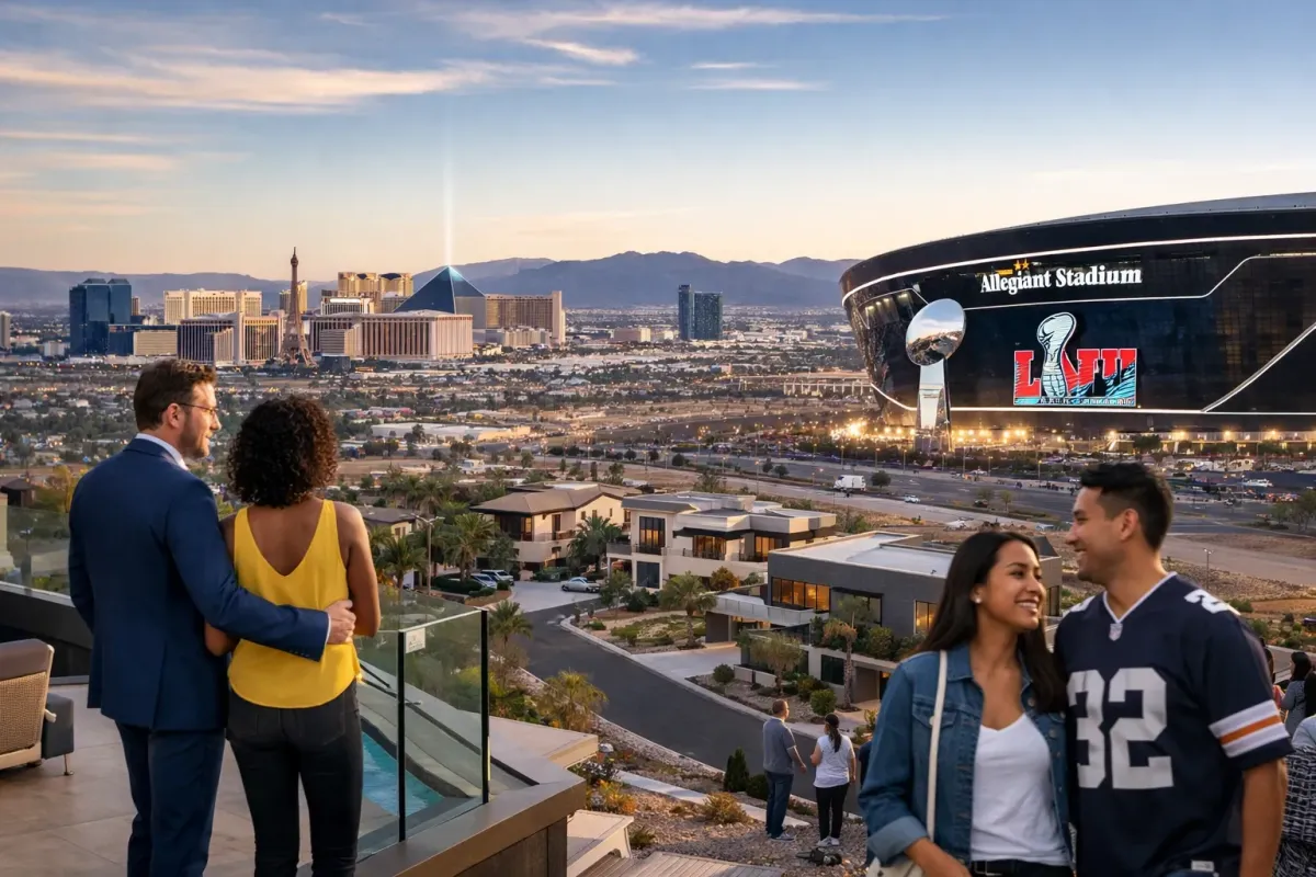 6 Days to Kickoff: The Super Bowl Effect on Las Vegas Real Estate