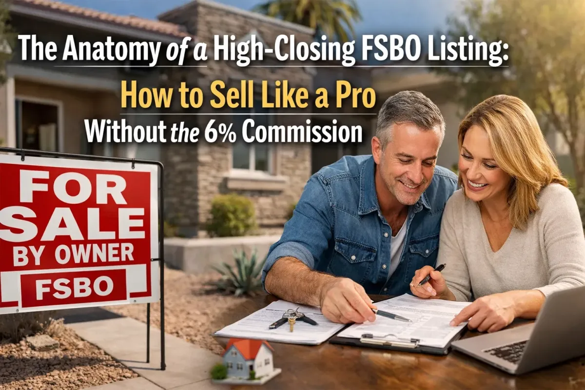 The Anatomy of a High-Closing FSBO Listing: How to Sell Like a Pro Without the 6% Commission