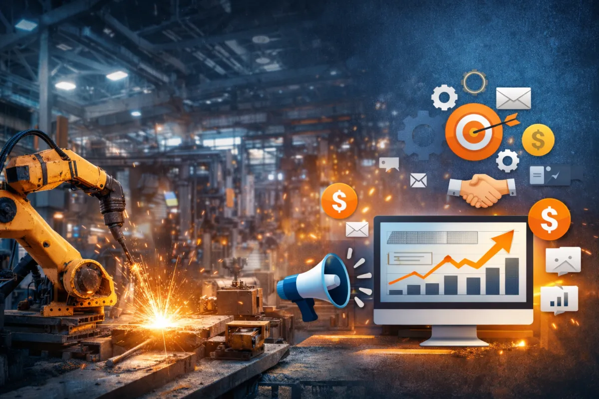 The Ultimate Guide to Digital Marketing For Manufacturers Under 50 Headcount