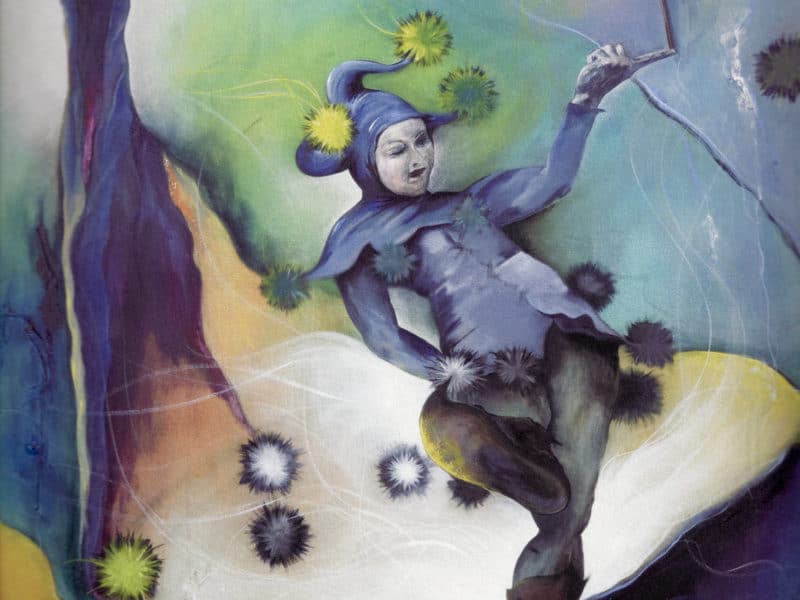 Be The Fool painting by Laura Basha