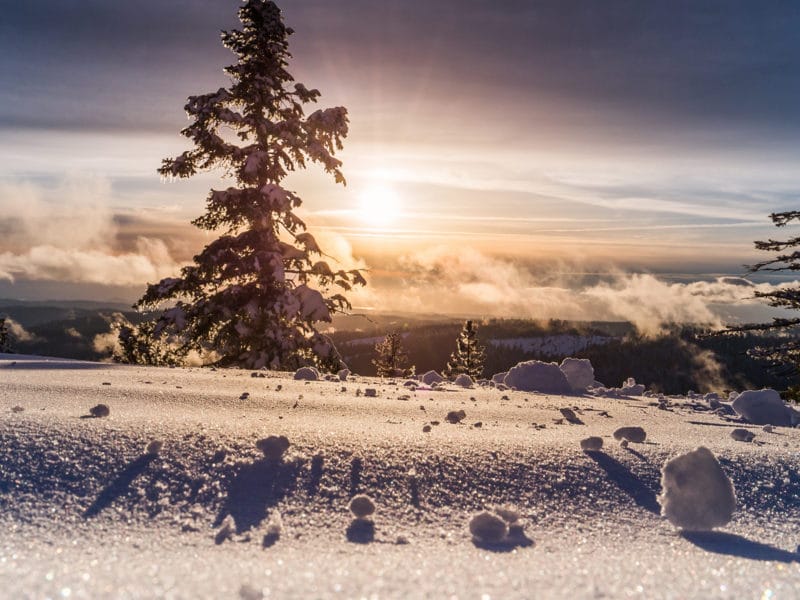 Winter is the best time to reflect