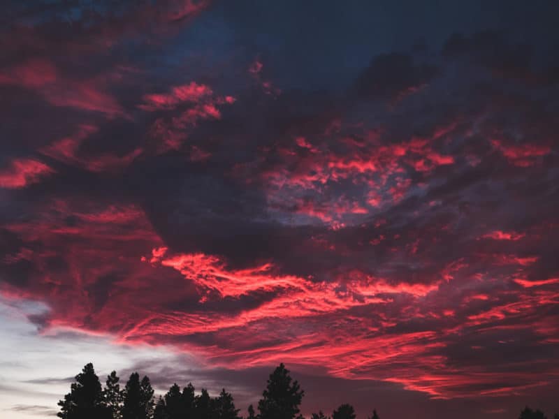 Illuminated Rumi colorful sky