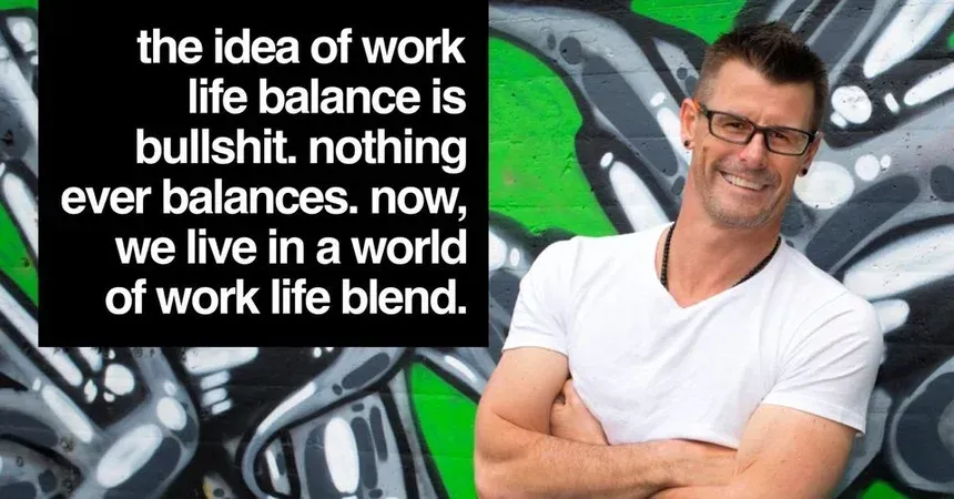 Work-Life-Balance Is B.S. Try Work-Life-Blend Instead