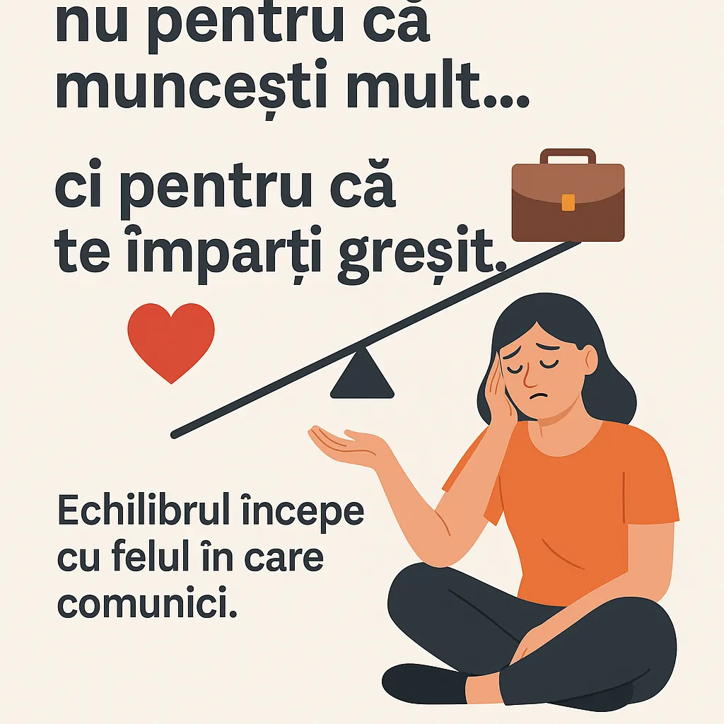 Ți-au vândut ideea de echilibru. Adevărul e altul.