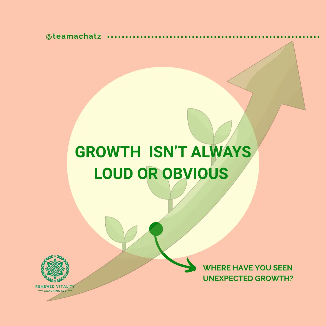 Noticing Your Growth