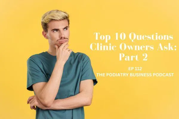 Top 10 Q's Asked By Clinic Owners Part 2 blog cover