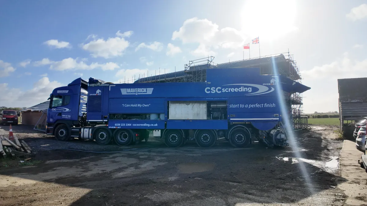 Delivering Precision in Cambridge: Cemfloor C30 Flowing Screed for a Super Home