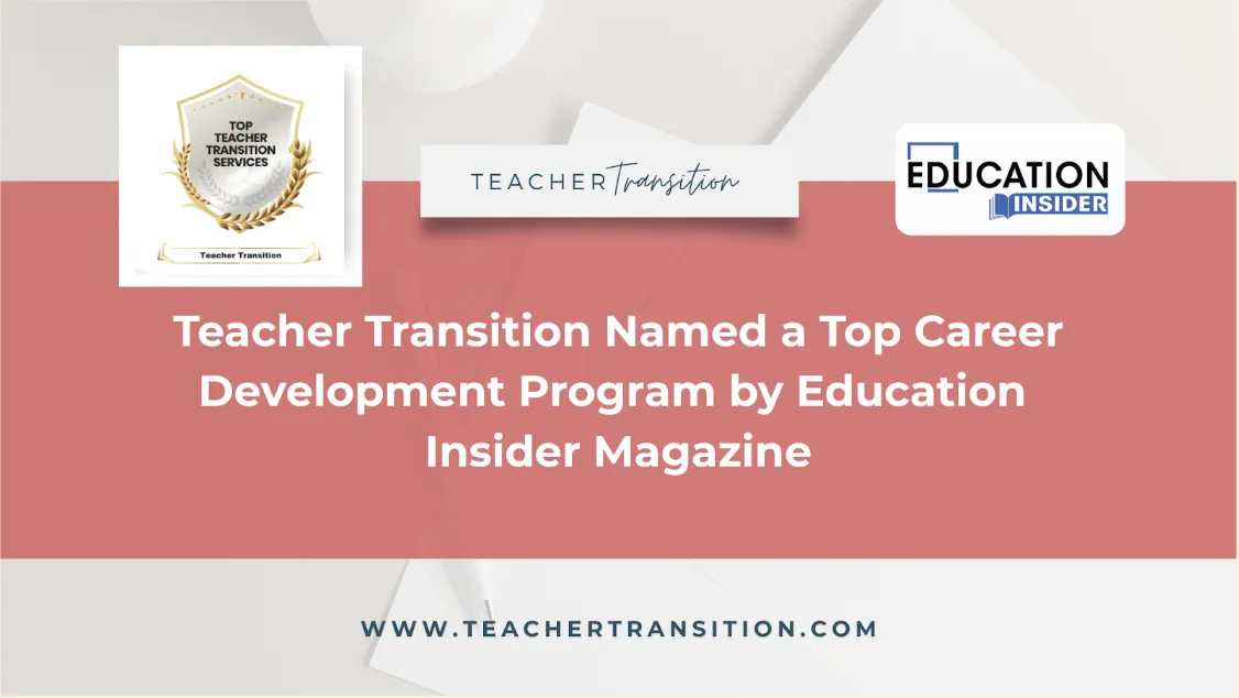 New Career Paths with Teacher In Transition