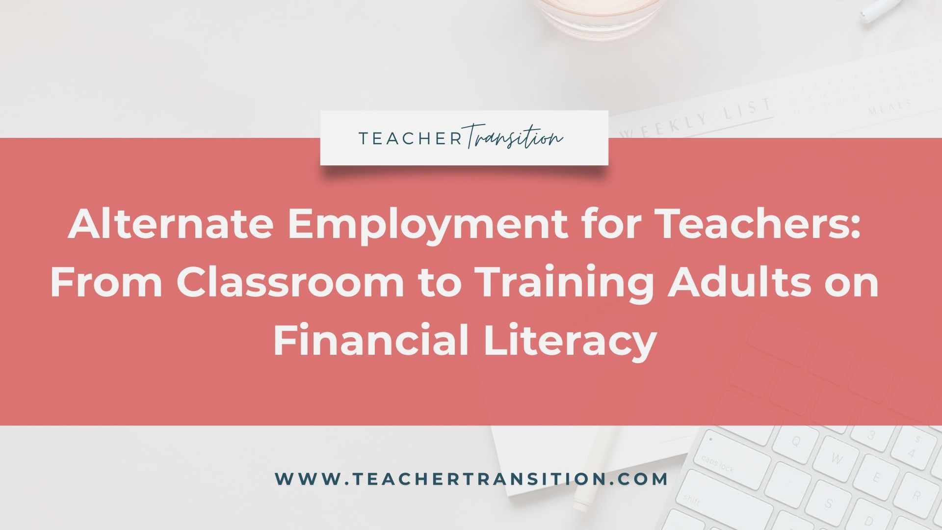 Teacher Transition team helping educators find alternative jobs for teachers and gain certification