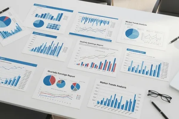 ifferent marketing elements with data points and charts highlighting the insights gained through testing and iteration.