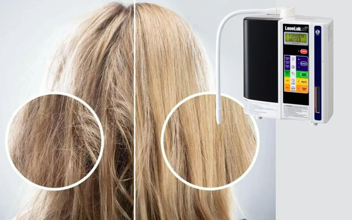 Why You Should Rinse Hair with Kangen Water
