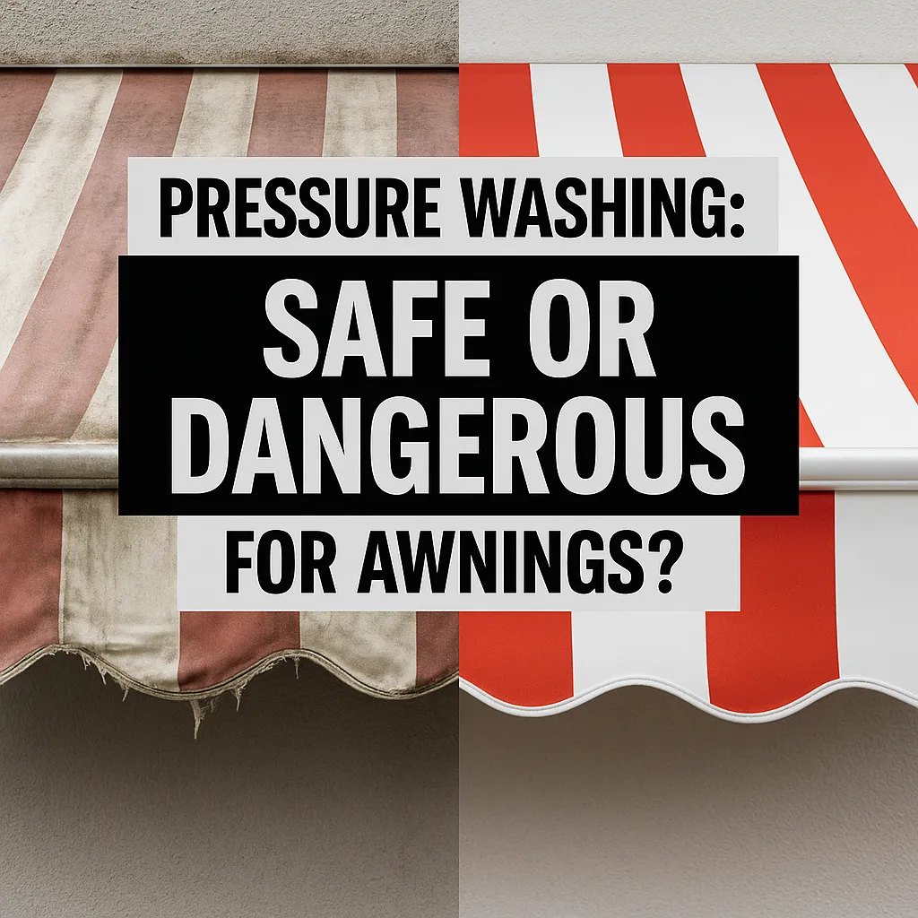 Can Pressure Washing Damage Your Awnings? What You Need to Know