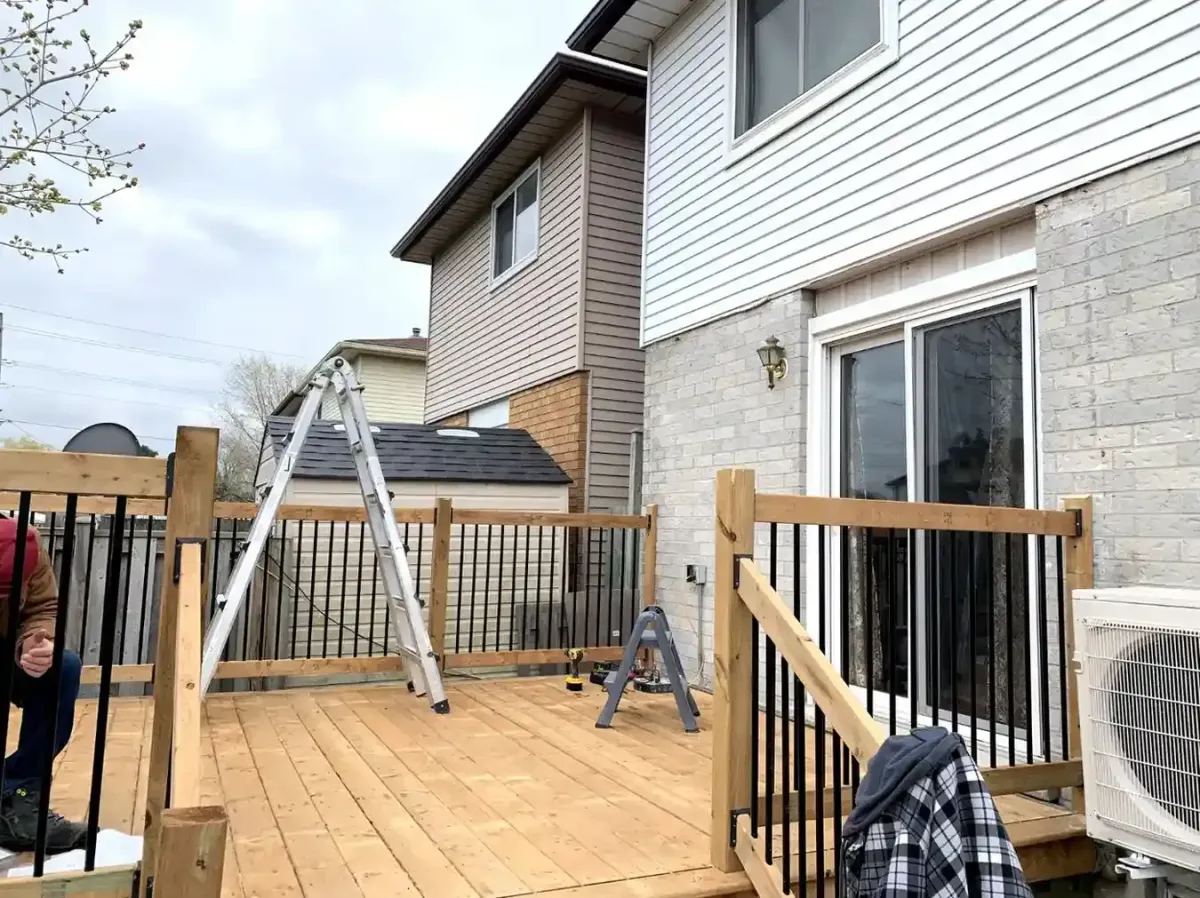 deck upgrade repairs The Trusted Handyman  project showcase for Toronto  Home Repairs