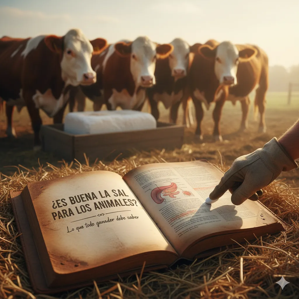 cómo ofrecer sal a los animales