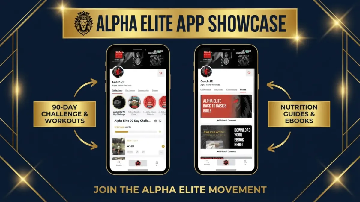 Alpha Elite Dads App Showcase