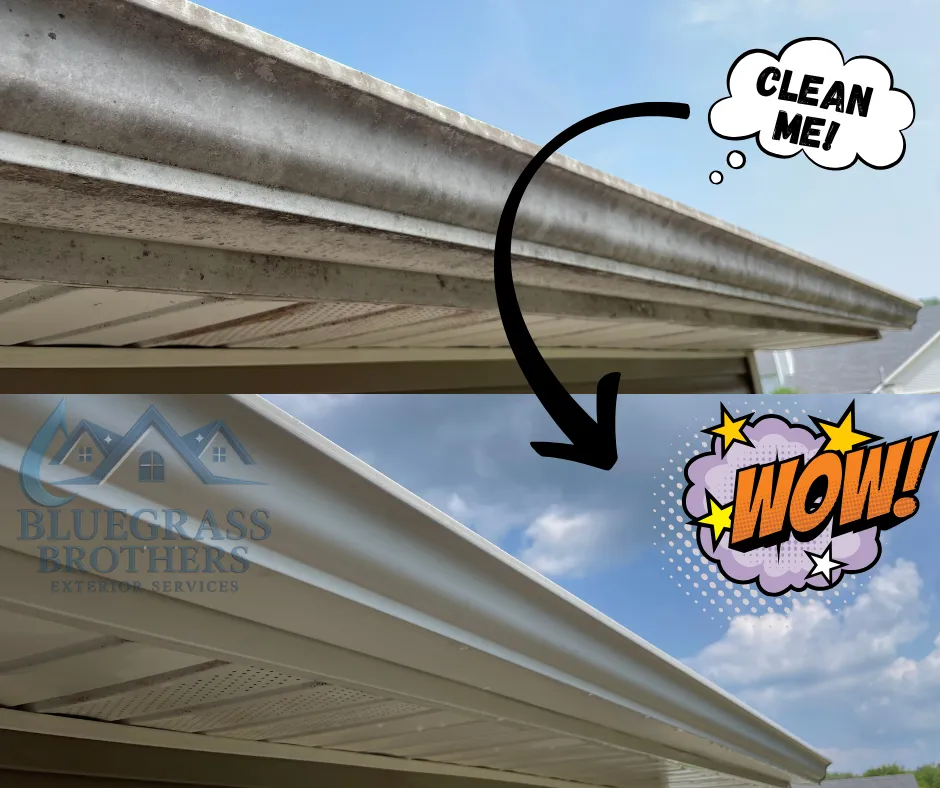 From Grimy to Gleaming: The Power of Clean Gutters
