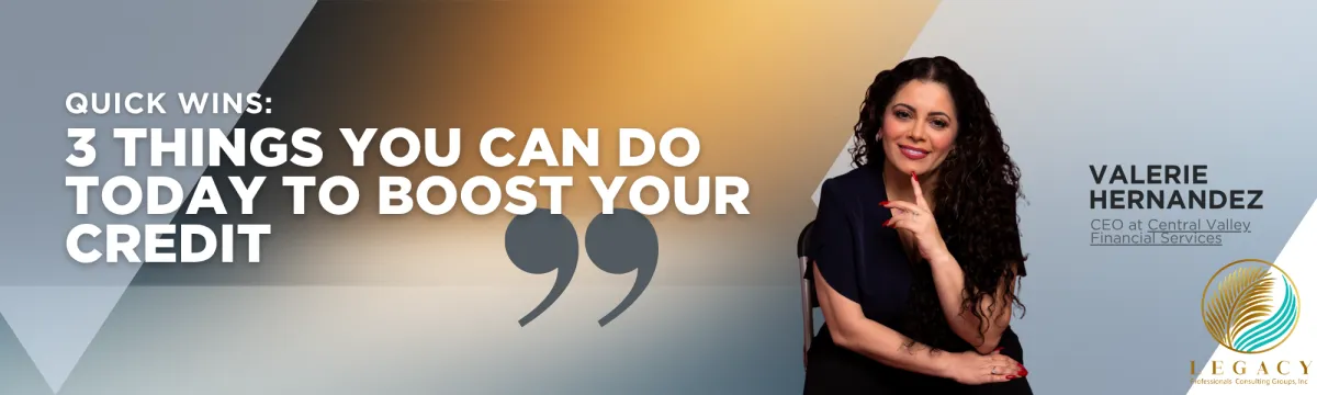 Boost your credit score fast in Lodi with simple tips