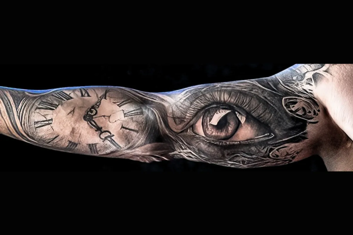 In Ink: Health, Wealth and Mindset on my Arm.