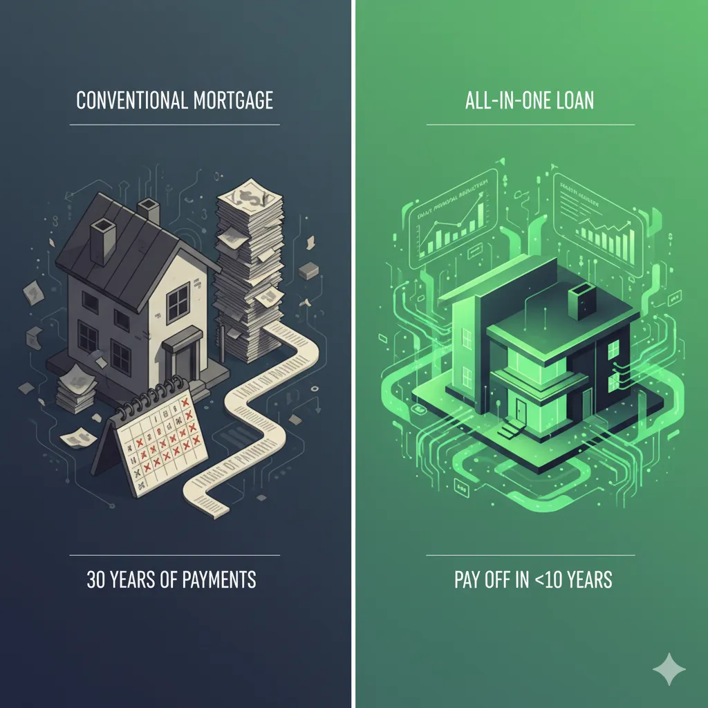 All-In-One vs. Conventional Loan: Which One Builds Wealth Faster?