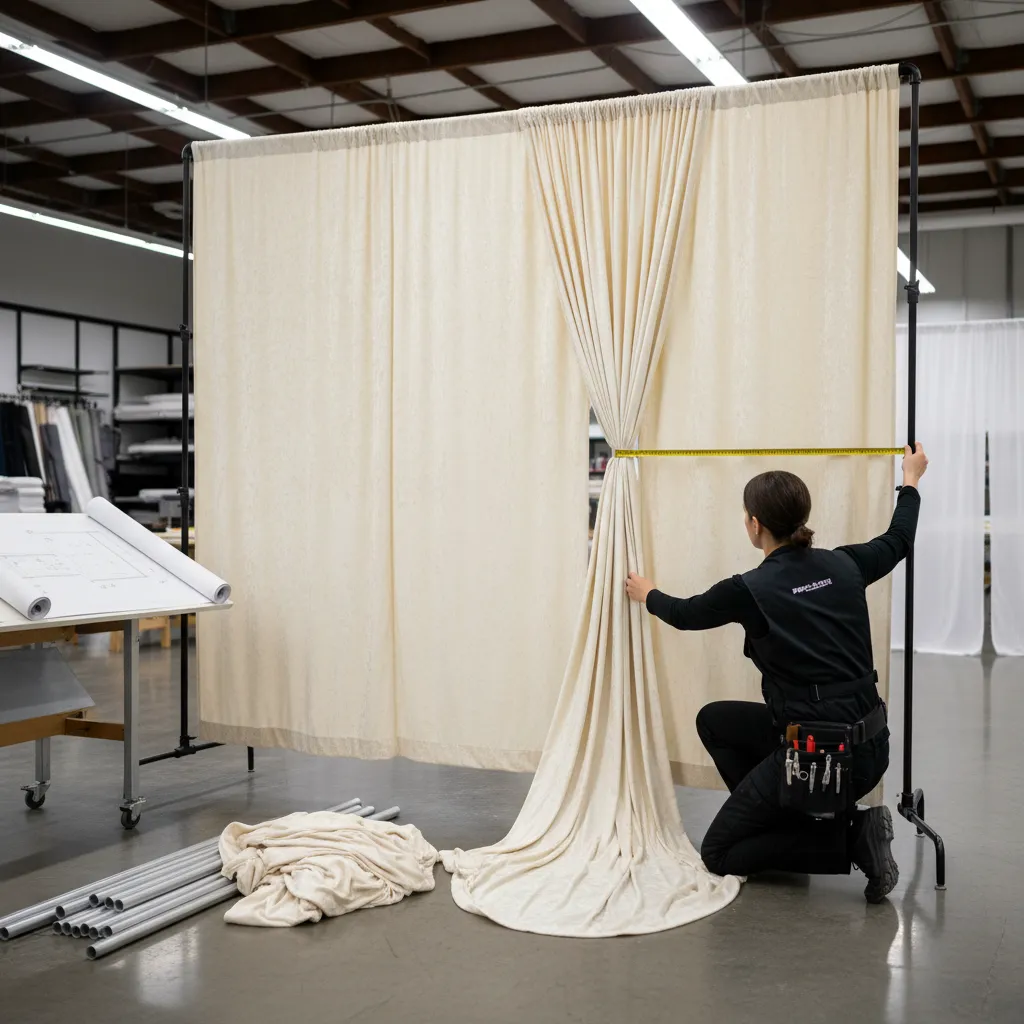 How to Measure Draping Panels for a Perfect Backdrop (No Guesswork Needed)