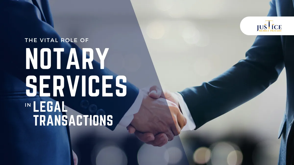 The Vital Role of Notary Services in Legal Transactions