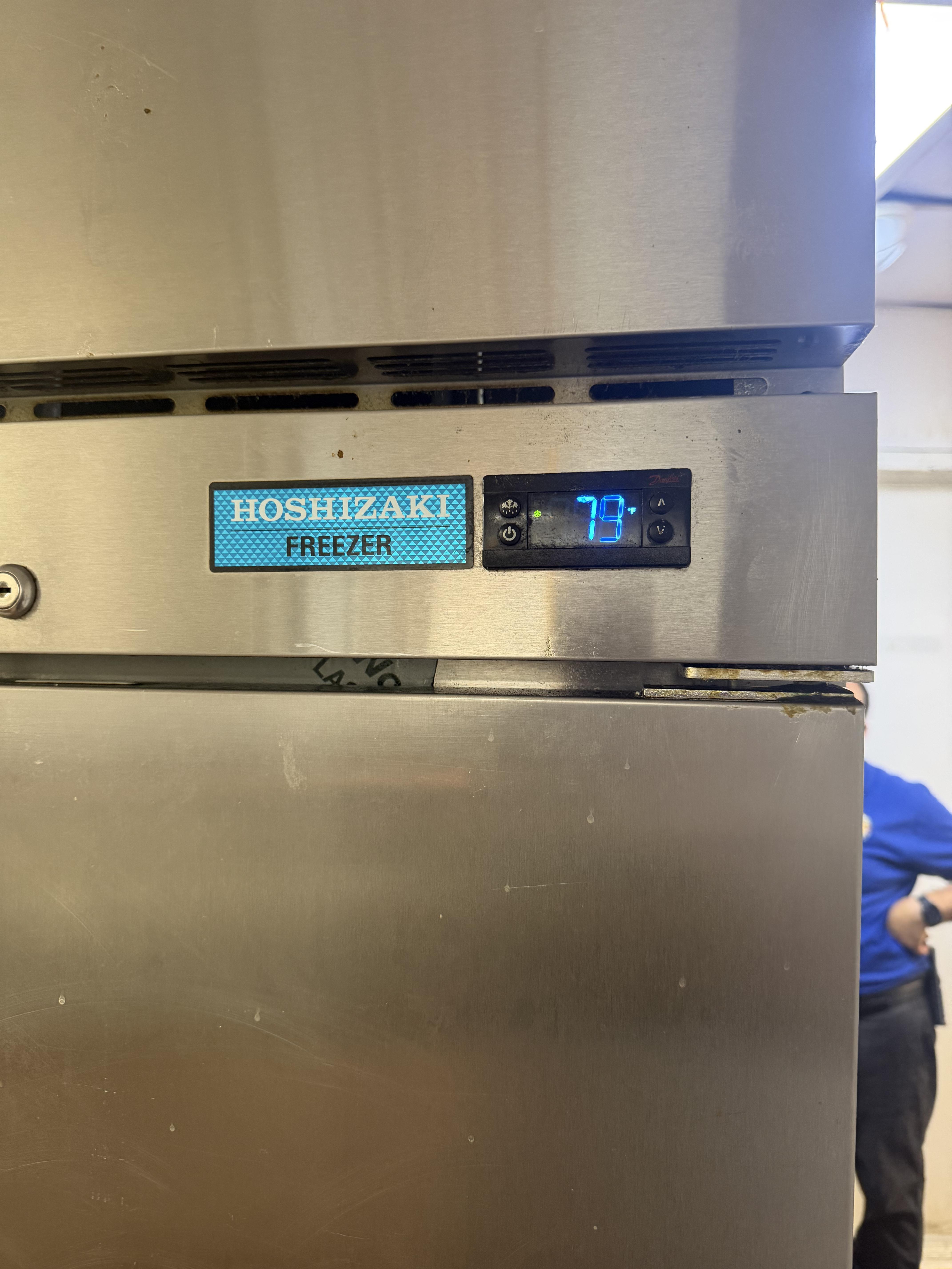 Hoshizaki F2A-FS Freezer Not Holding Temperature — Part A: Diagnostic in Nettleton, MS