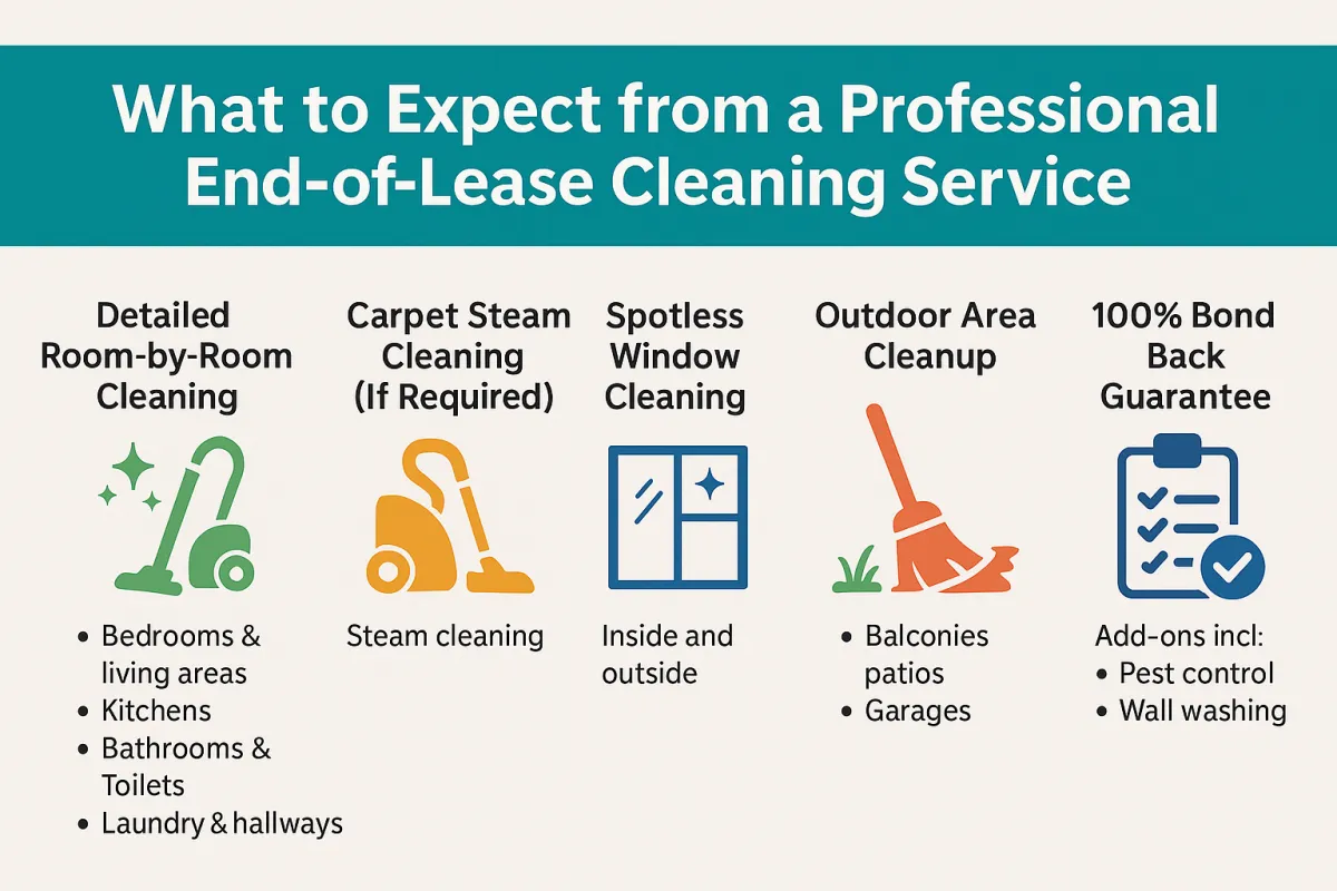 What Does a Professional End-of-Lease Cleaning Service Include in Melbourne?