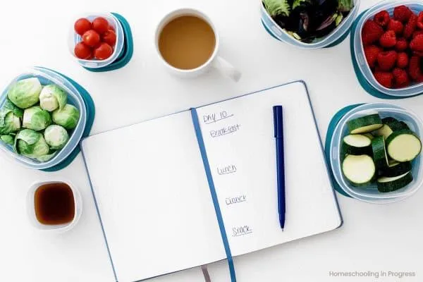 5 Simple Steps to Easy Meal Planning for Busy Homeschool Moms